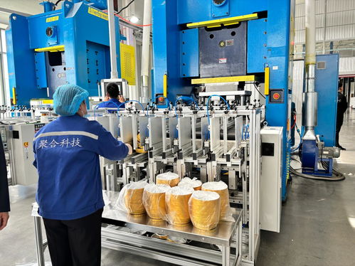 2024年一季度銅川市重點項目觀摩③ 年產2萬噸鋁箔餐盒生產線項目 延伸鋁精深加工產業鏈,產品節能環?？稍偕? class=