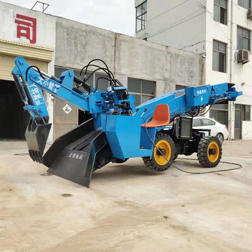 輪胎式耙斗機(jī)柴電混合扒斗裝載機(jī) 小型折尾扒渣機(jī)的生產(chǎn)與應(yīng)用